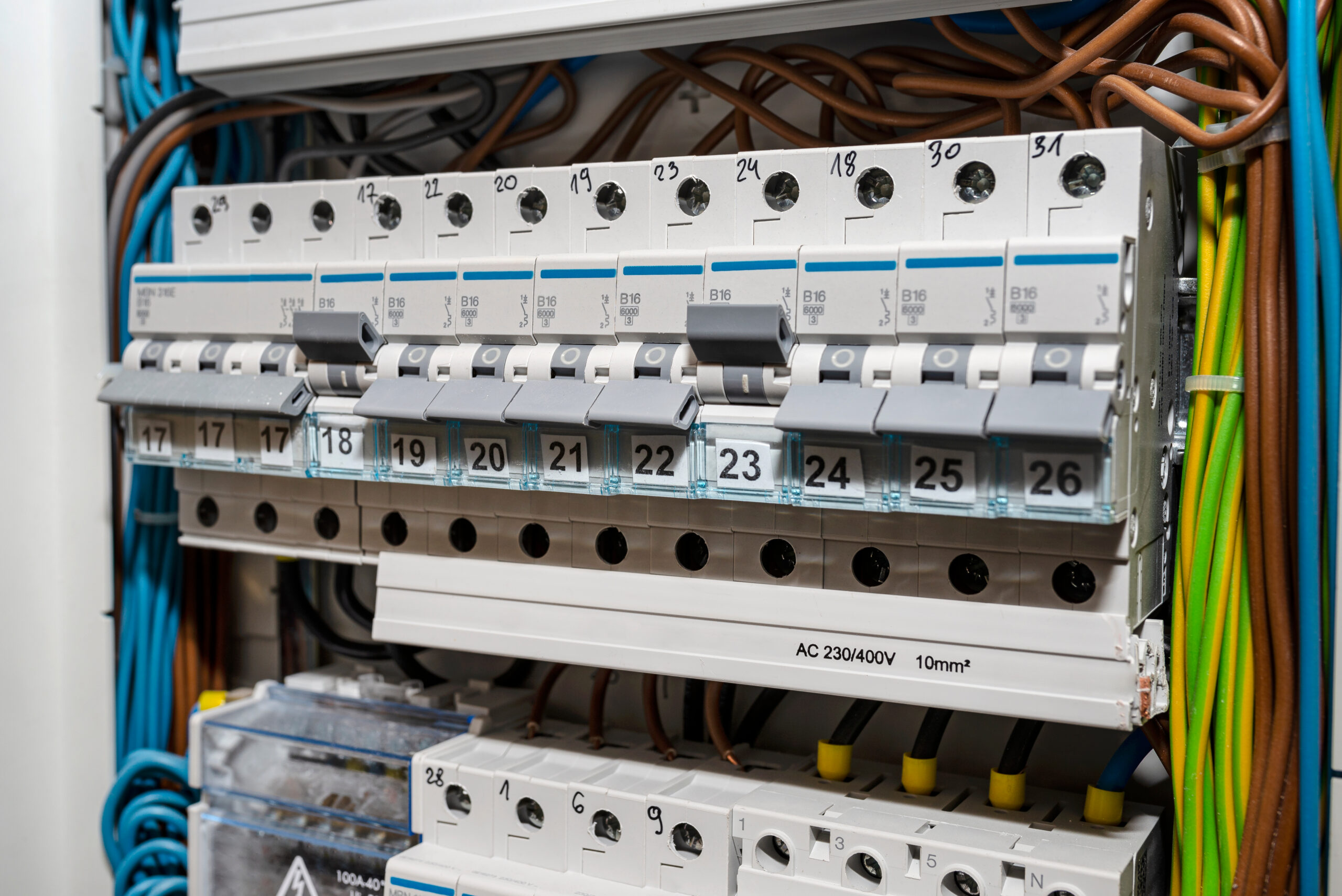 Single-phase,Fuses,In,The,Off,And,On,Position,And,Three-phase